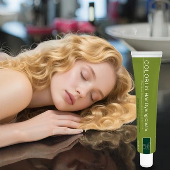 Alibaba Recommend Trendy Professional 100% Coverage Lasting Hair Color Cream Ammonia-Free Natural Hair Dye