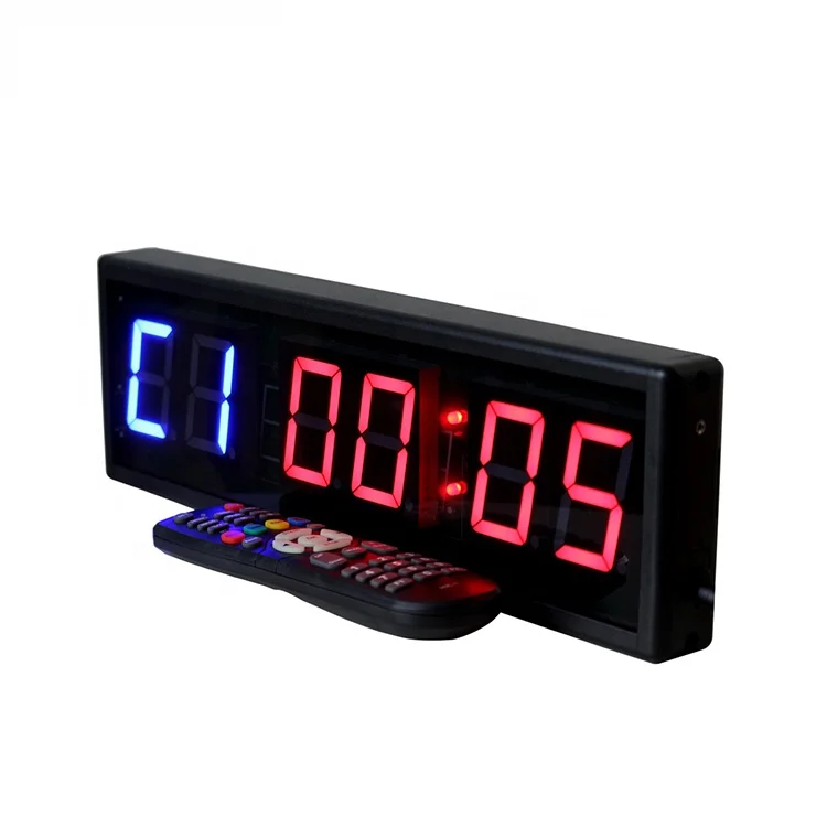 Магнитный Таймер обратного отсчета, цифровой таймер для кроссфита, мини-часы с интервалом, Портативный Таймер для спортзала