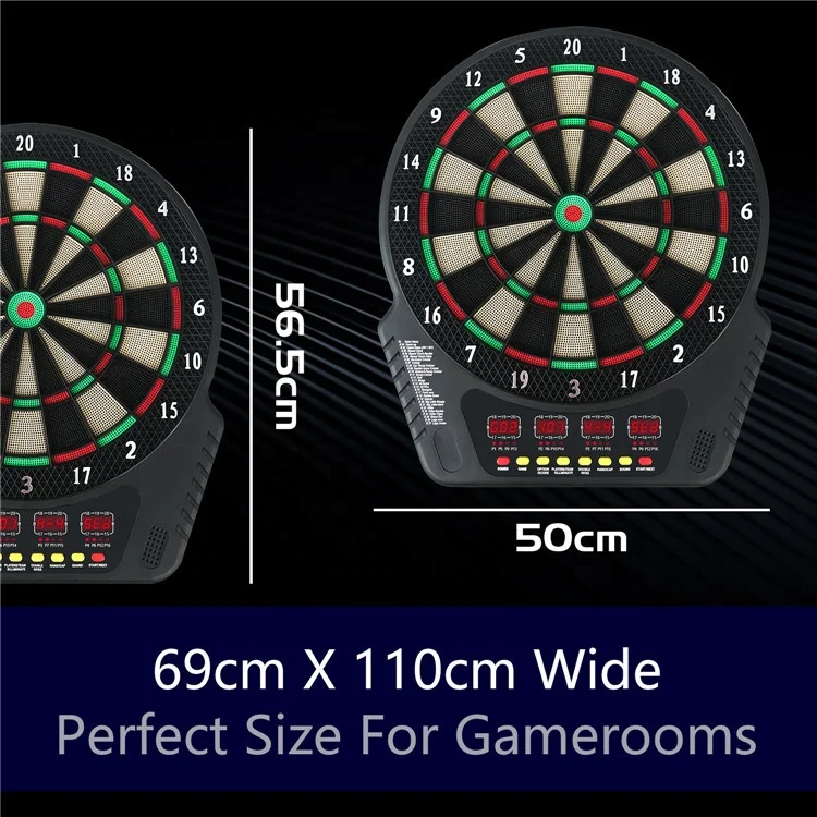 Penpen Electronic Dartboard With 27 Games & 6 Darts, Oem Accepted