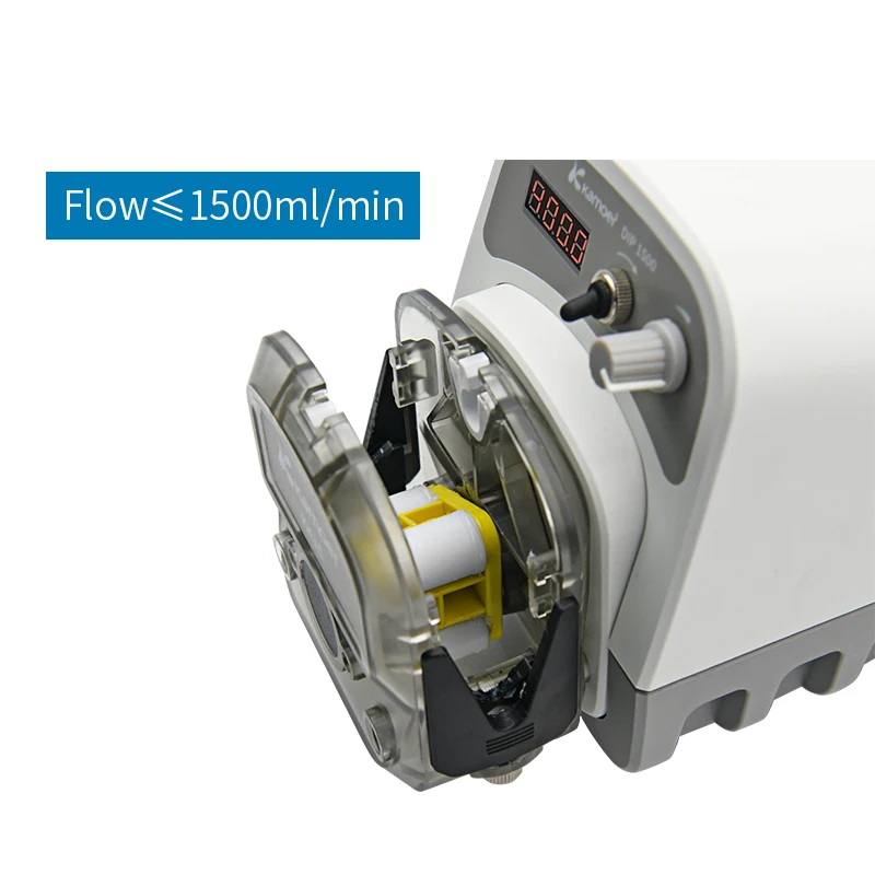 Kamoer DIP1500 V3 Schlauchpumpe 24 V 1500 ml/min hoher Durchfluss intelligente variable Geschwindigkeit 0,1–400 U/min Flüssigkeitsdosierpumpe 3 Rotoren LED-Bildschirm RS485 7,9 mm x 11,1 mm (ID x OD Kamoer DIP1500 V3 Schlauchpumpe 24 V 1500 ml/min hoher Durchfluss intelligente variable Geschwindigkeit 0,1–400 U/min Flüssigkeitsdosierpumpe 3 Rotoren LED-Bildschirm RS485 7,9 mm x 11,1 mm (ID x OD