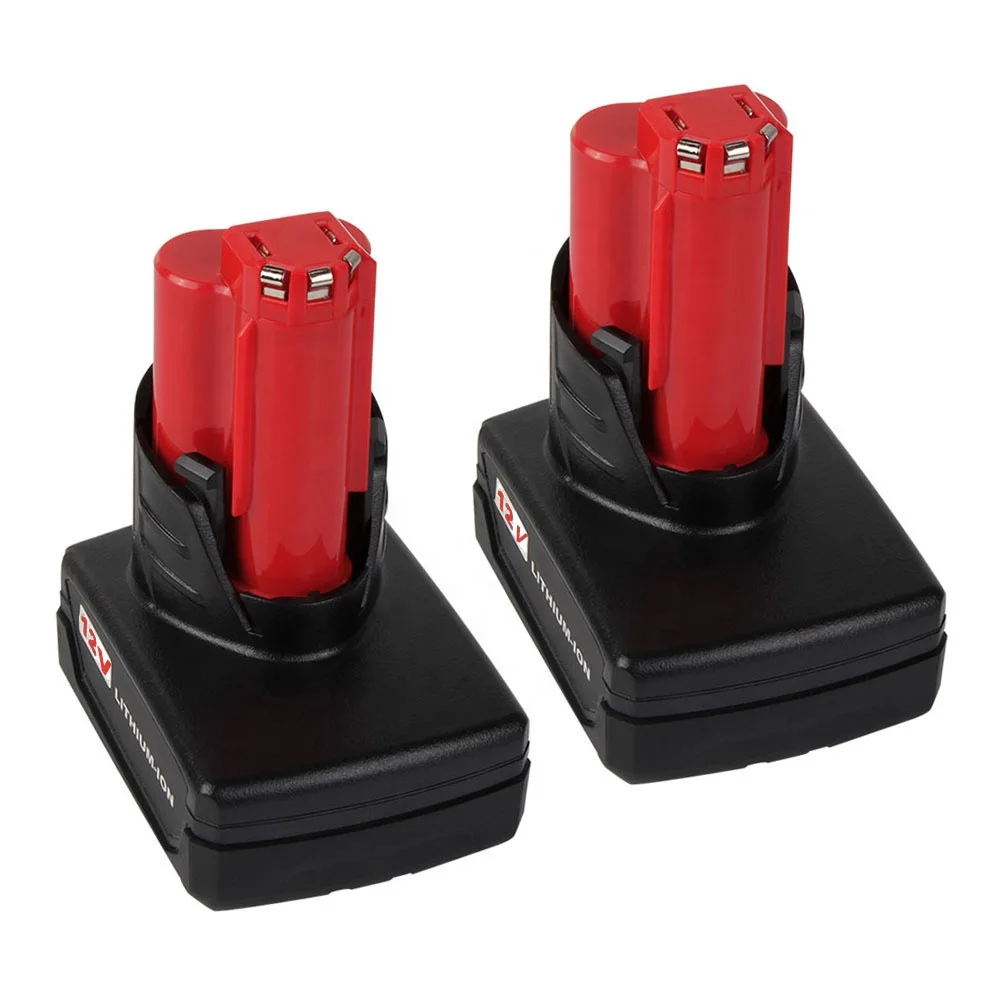 12V 6.0Ah Rechargeable Battery for M12Milwaukees XC Cordless Tools 6000mAh 12 v batteries