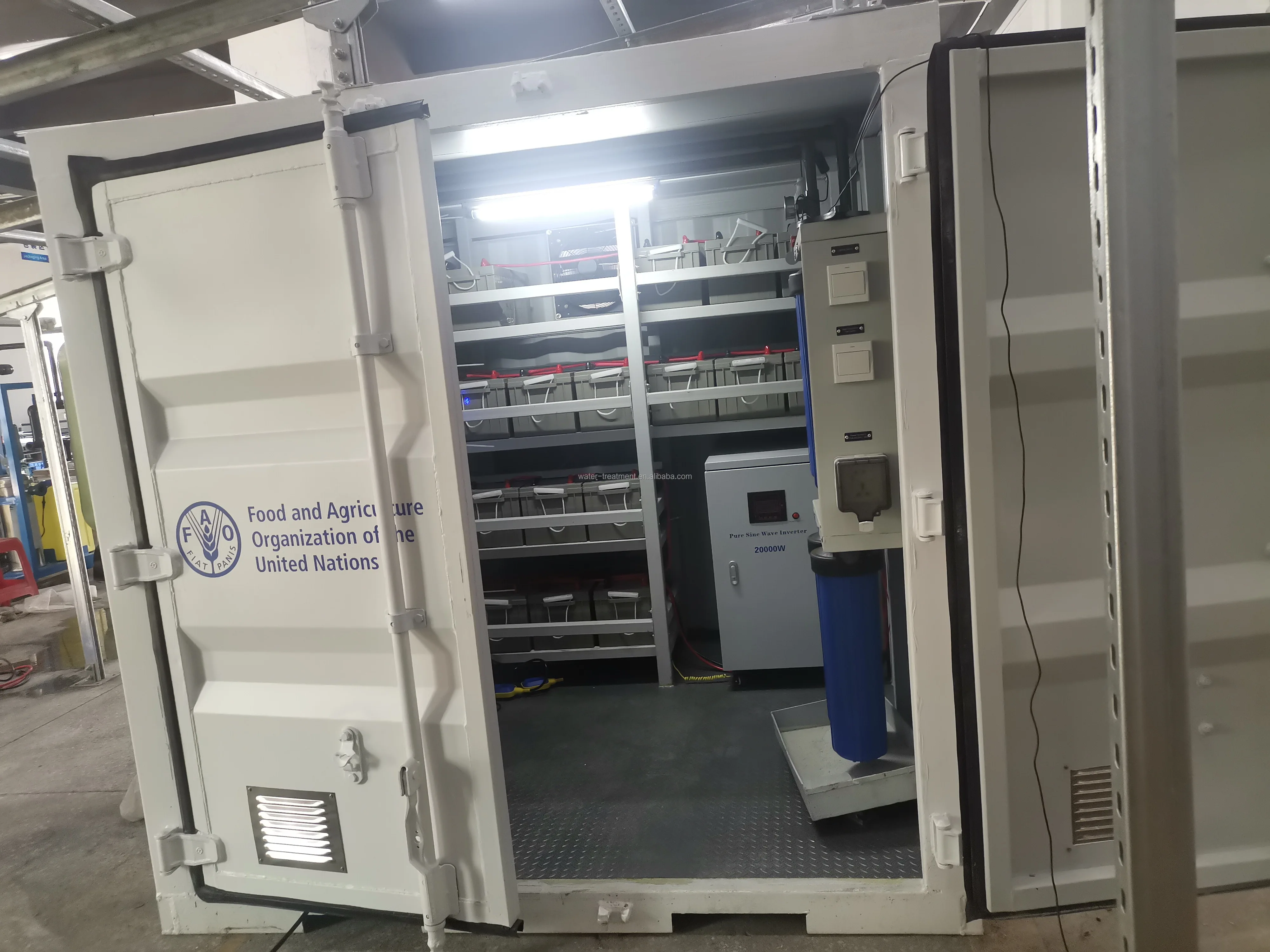 Drinking Water Filter System - Containerized Water Treatment