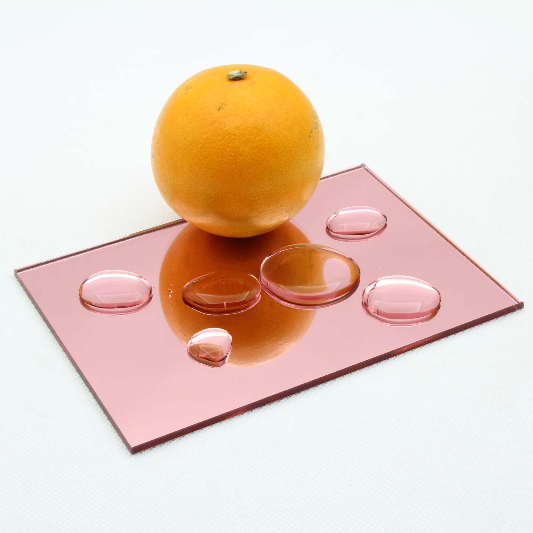 1mm Silver Acrylic Flexible Mirror Sheet/adhesive Rose Gold Acrylic