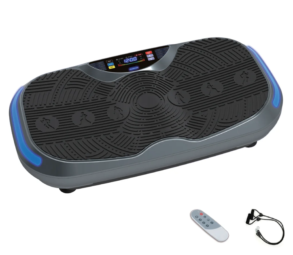New Gym Equipment Whole Body Vibration Machine 3D Vibration Plate Crazy Fitness Massager Vibration Plate Max User Weight 260lbs