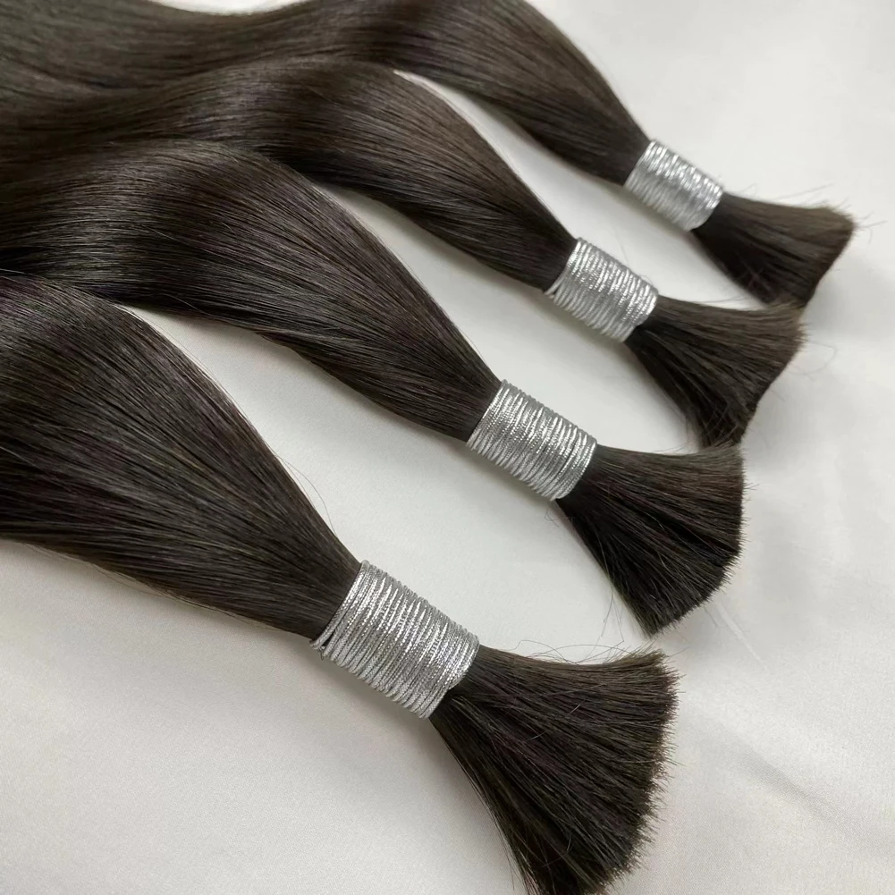 Luxury Virgin Raw Human Hair Bulk Factory Supplier Remi Cuticle Aligned ...