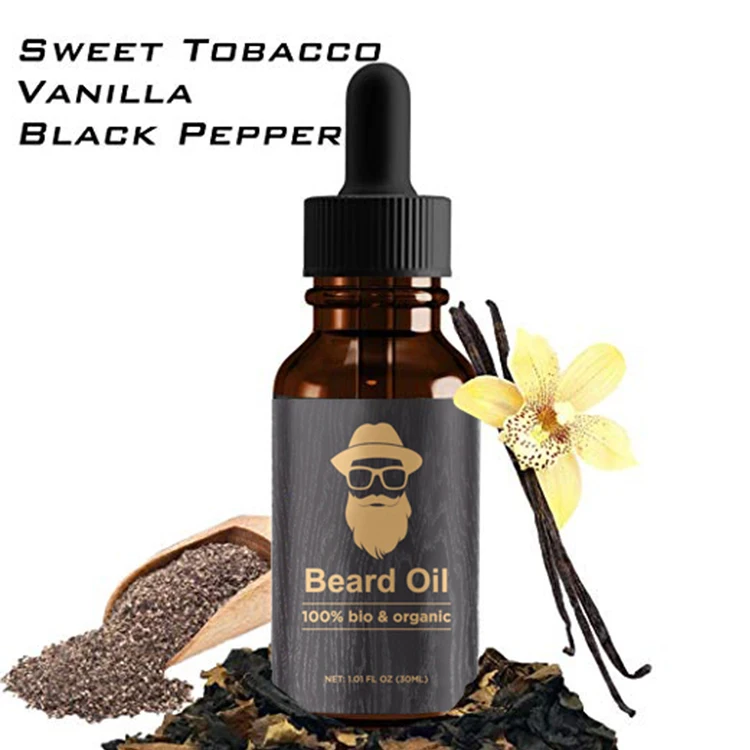 
Фирменная торговая марка, 100% натуральное органическое масло для роста бороды, масло для разглаживания бороды 