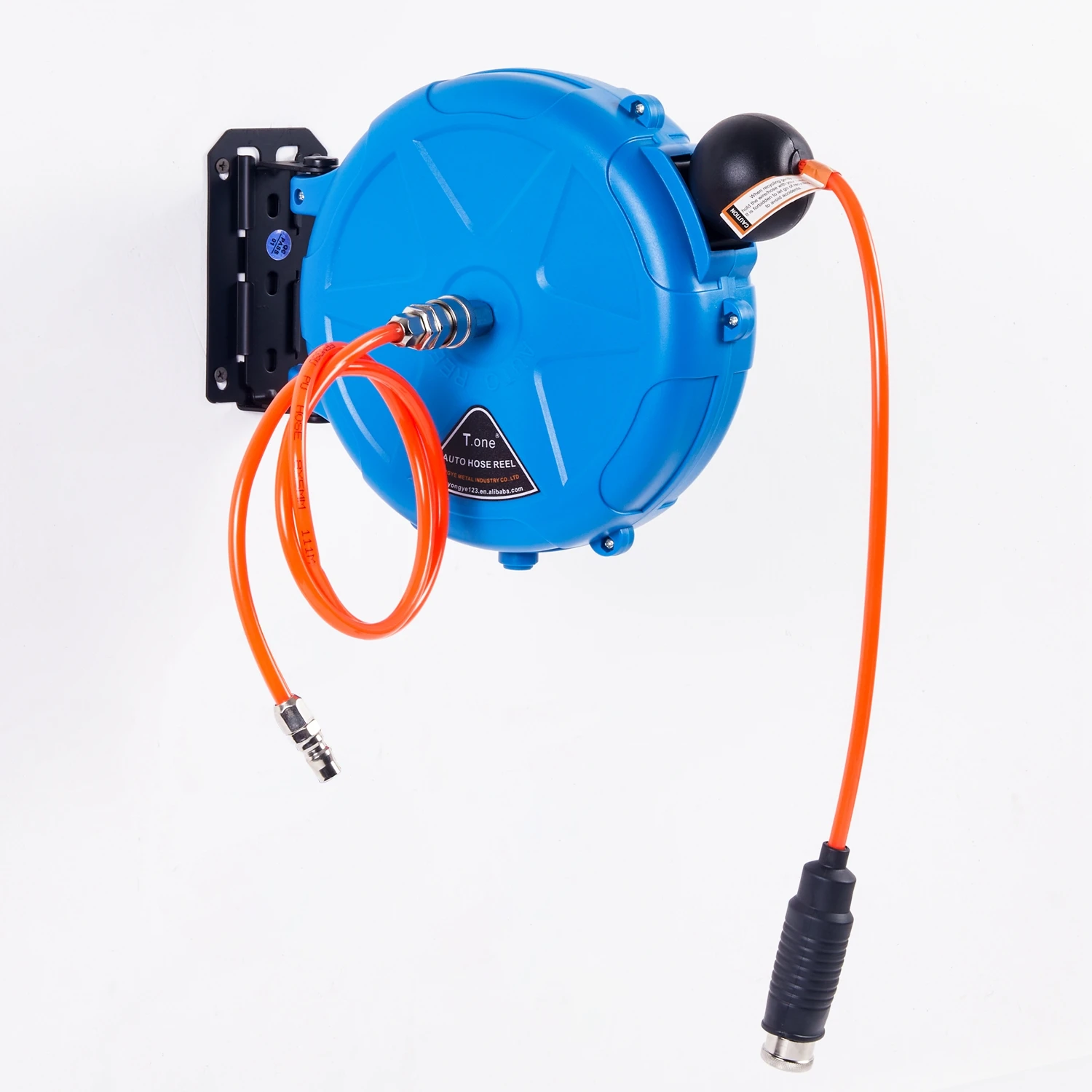 Wall Mount Pneumatic Air Hose Reel Car Washing Air Pipe Hose Reel