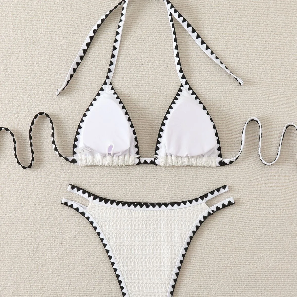 OEM 3D Custom LOGO Couple Micro Bikinis Swimwear Beachwear Luxury Women Set Fitness Swimsuits String Mini Bikini