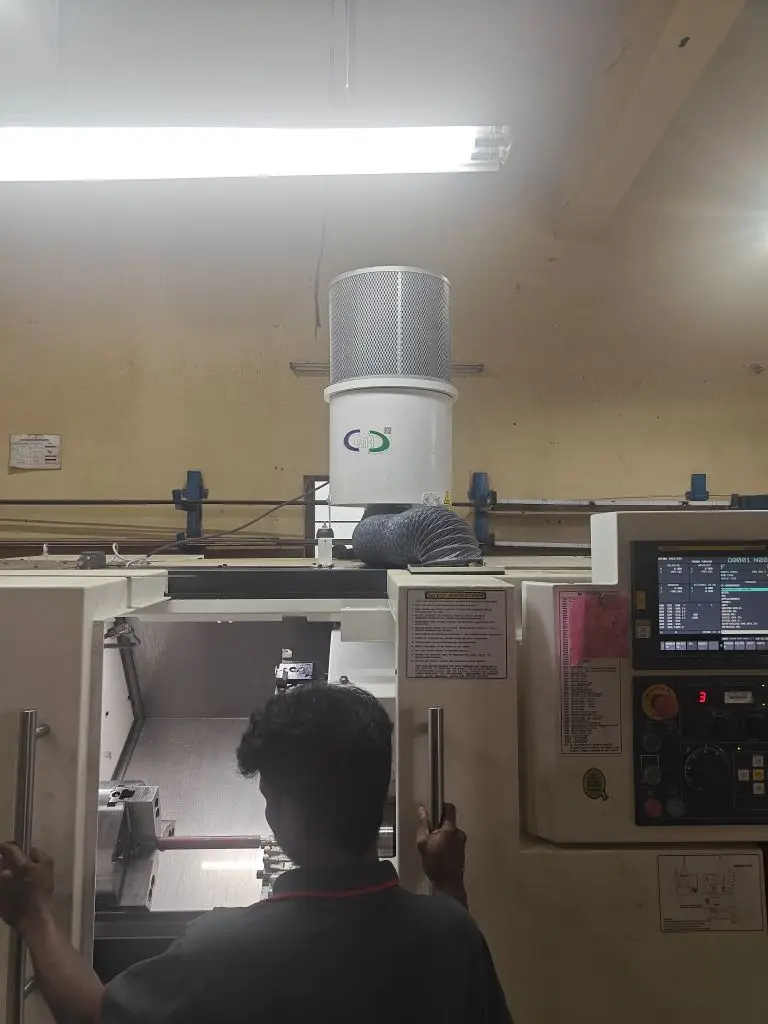 Mazak 5 Axis Cnc Machine Tool Extraction Hepa Filter Smoke Collector Oil Mist Separator Price