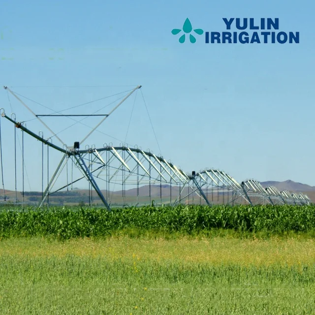 Lindsay Style Center Pivot Irrigation with Nelson R55 End Gun in Mozambique
