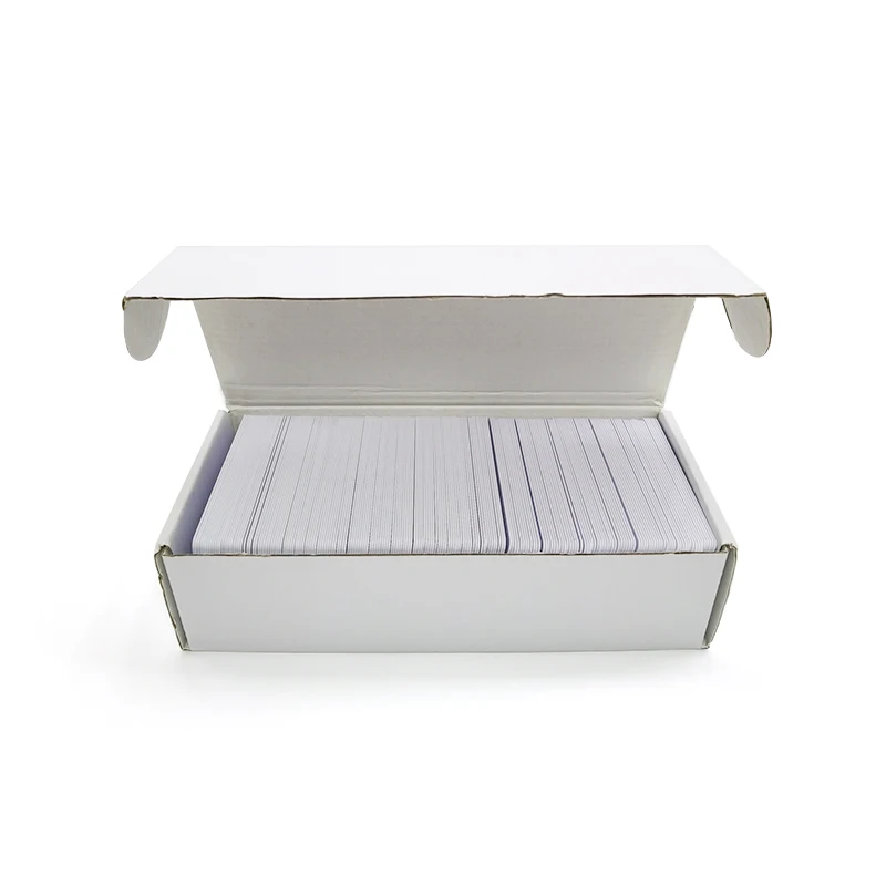 Custom Printing Plastic Transparent Window PVC Card with Magnetic Stripe