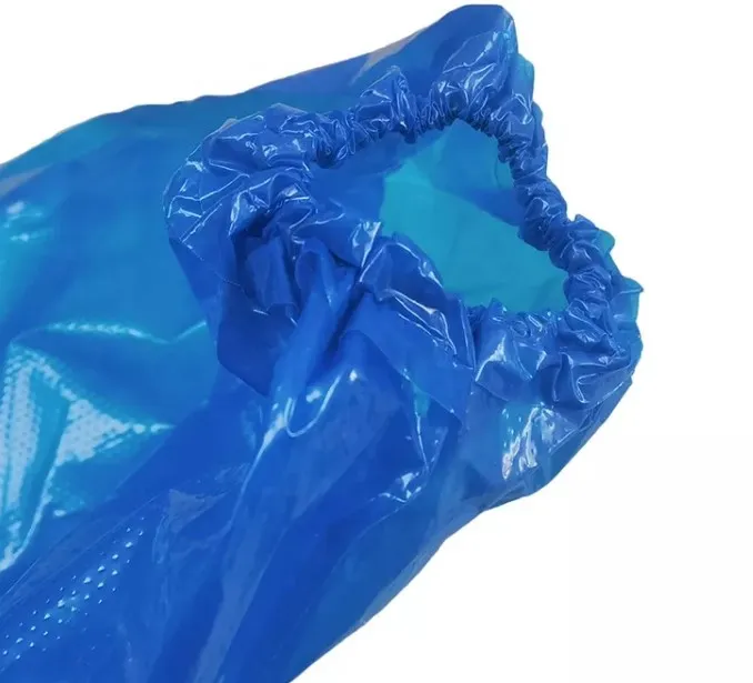 Single Use Ldpe Disposable Plastic Boots/ldpe Overboots With Elastic