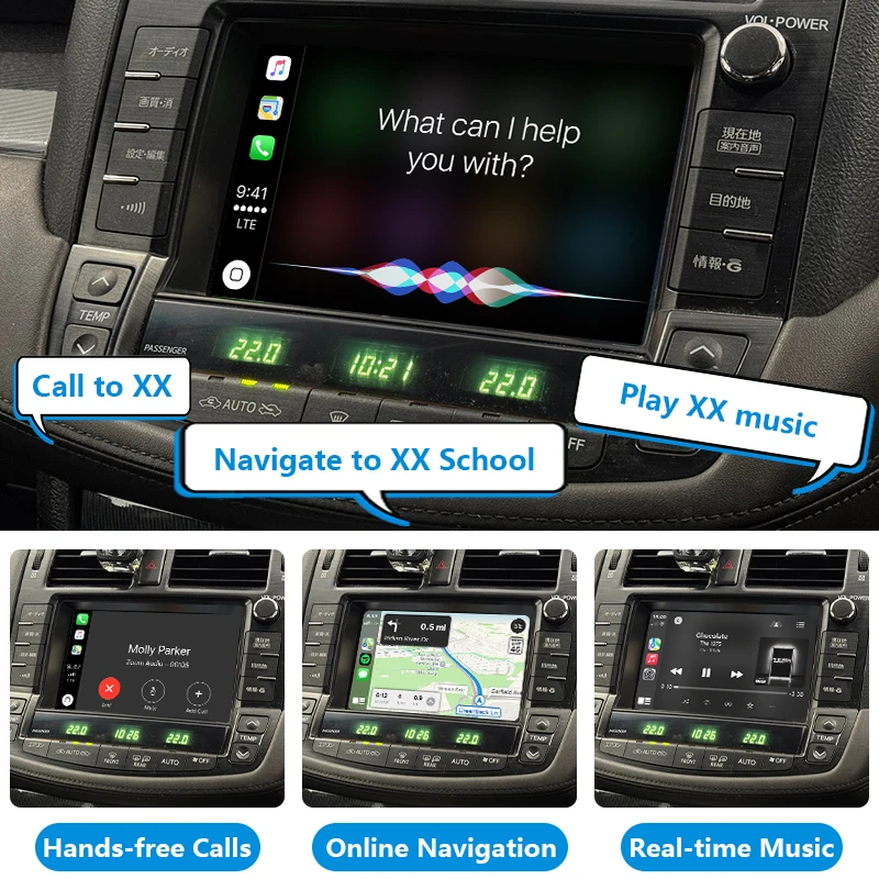 Crown Hybrid GWS204 OEM Head Units - Wireless Carplay & Android Auto
