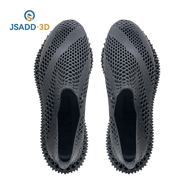 JS ADD Custom  Top Quality 3D Print Shoes Design 3D Printed Shoes SLA SLS 3d Print Rapid Prototype