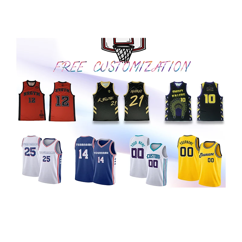 Breathable Basketball Uniforms