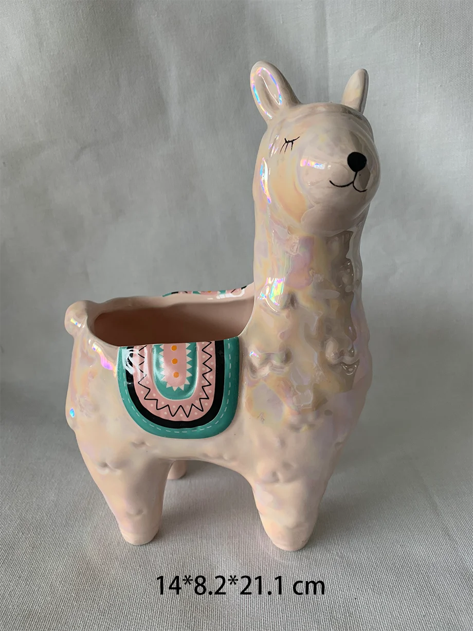 Керамический цветочный горшок с дизайном под заказ