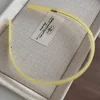 Base acetate hoop-light green