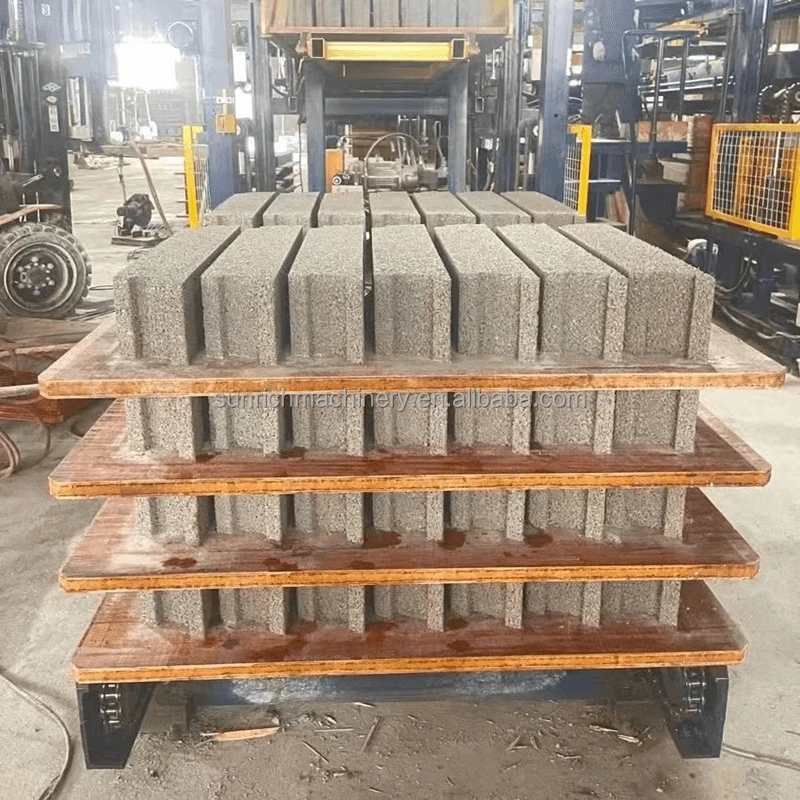 Goog Quality Block Machine Bamboo Pallet Wood Bamboo Pallets for Bricks GMT Fiber Block Pallets Price