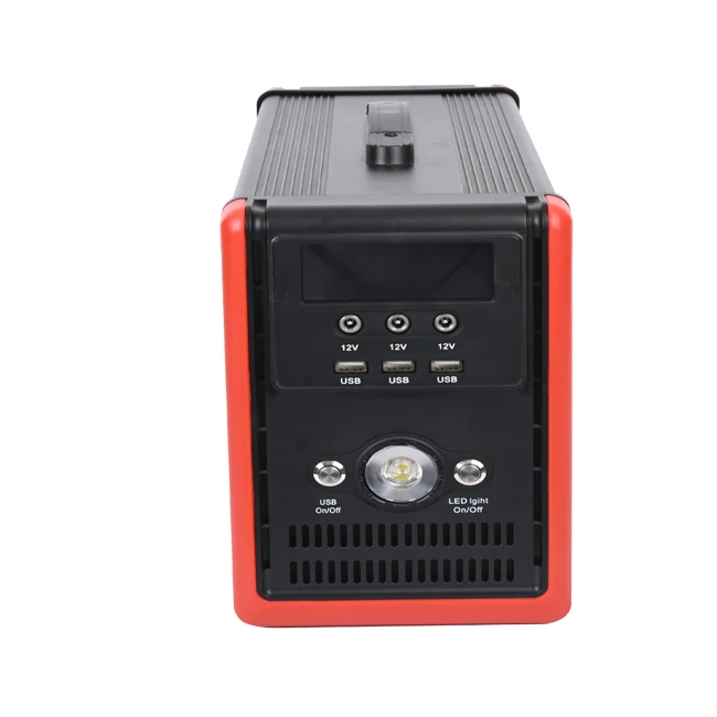 For Personal Computer Gaming Console Power Station with LiFePO4 Battery DC 300w 600w 1000W Solar Panel Generator