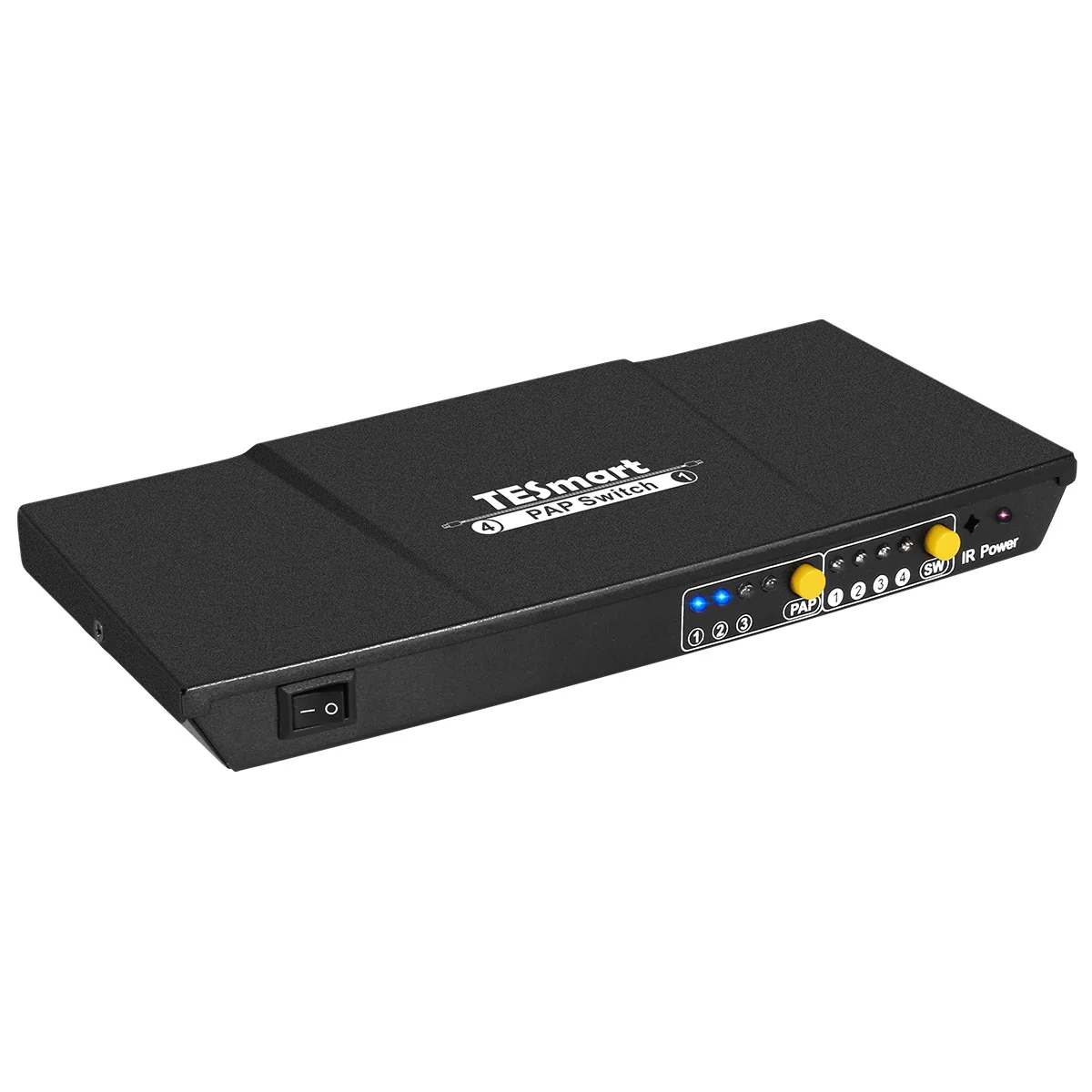 HDMI 4x1 Quad Multiviewer 1080P 4 Port HDMI Switch with Remote and Quad Screen View Function