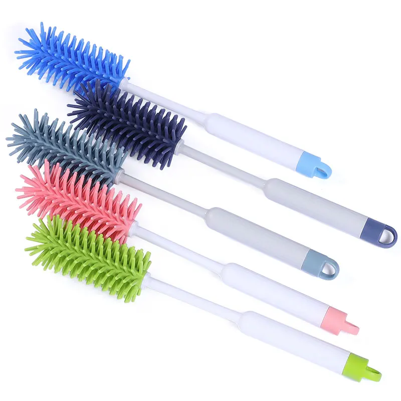 Silicon Water Baby Bottle Cleaning Brush Set, Silicone Bottle