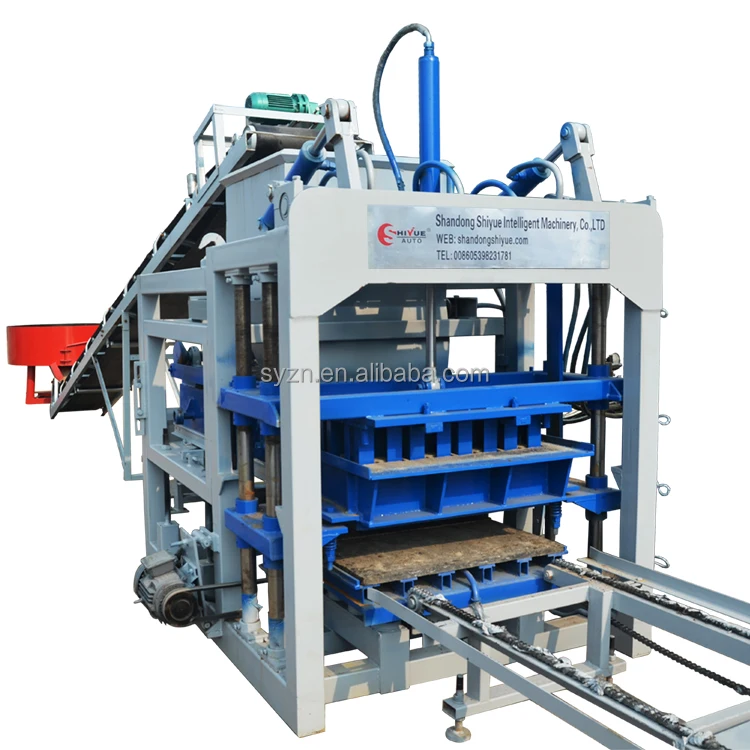 Cheap Face Brick Algerial Concrete Automatic Hollow Block Making Machine Philippines With Discount