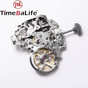 Factory Modification of the Japanese 8215 Mechanical Movement with a Functional Design Featuring an Exposed Balance