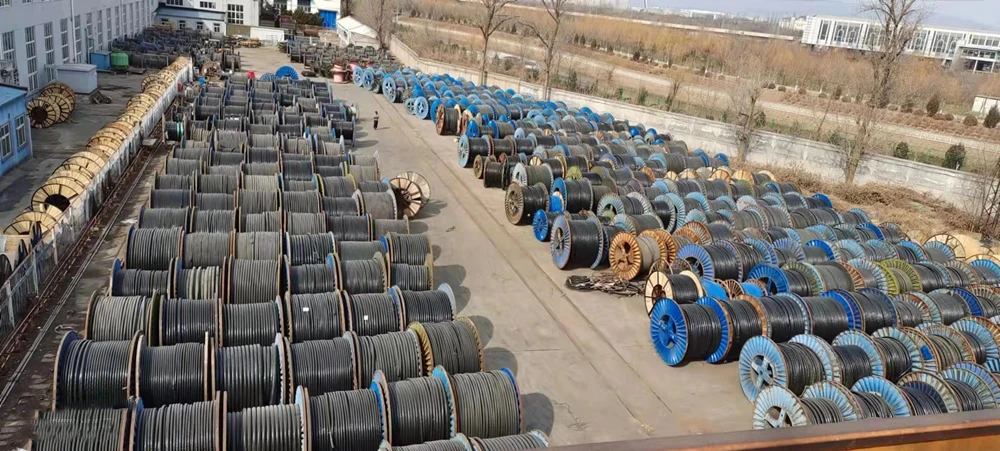 도체 5 코어 PVC 절연 전원 케이블 0.6/1kv Yjlv 240 Mm2 알루미늄 ZHONGYI 건설 4 코어 알루미늄 케이블 70 평방 mm
