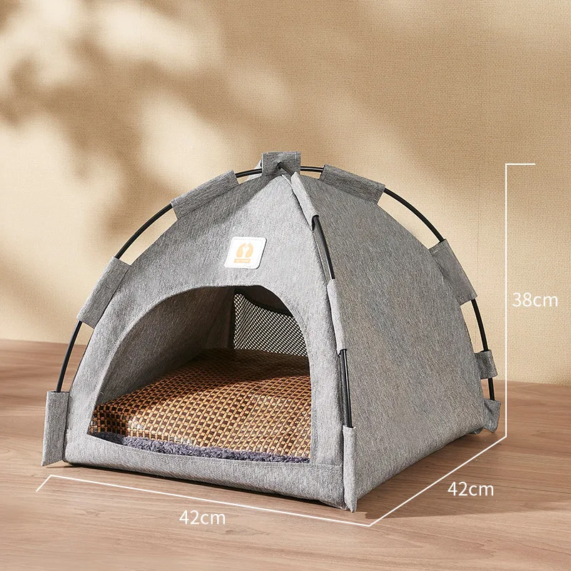 High Quality Customizable Waterproof Anti-Scratch Lightweight Pet Cat Tent Pet House Outdoor Dog Camping Tent