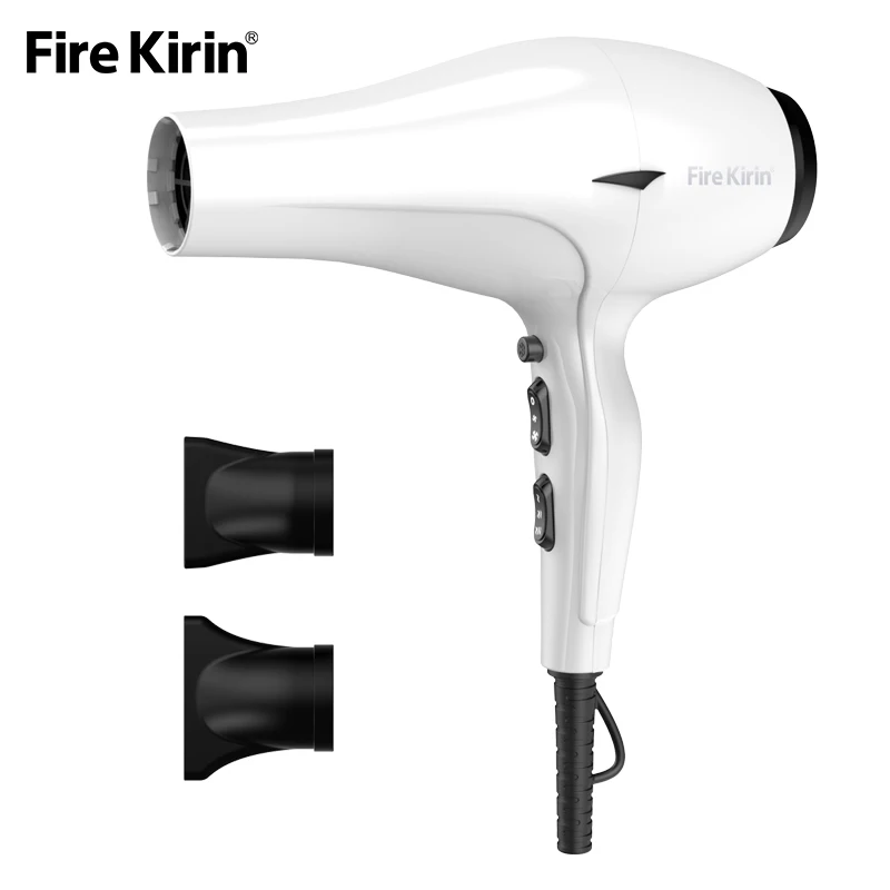 Firekirin фен профессиональный мощный двигатель переменного тока 2400 Вт сильный ветер салон для волос OEM длинная мощность pl