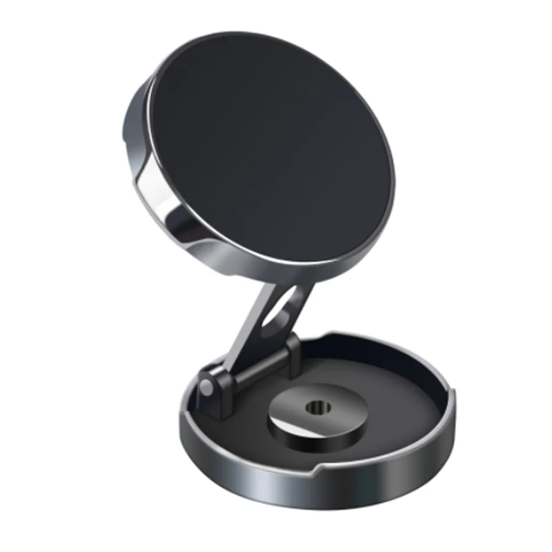Support Téléphone Voiture Rotatif 360° - Fixation Tableau De Bord, Pince Forte, Compatible Tous Smartphones