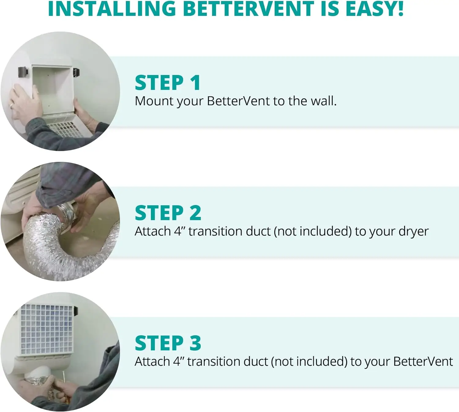 Bettervent Indoor Dryer Vent Kit Buy Protect Indoor Air Quality,Save