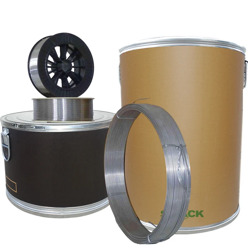 CH Flux-Cored Welding Wire Model 51cm*81cm 250kg Fiber Drum Packaging