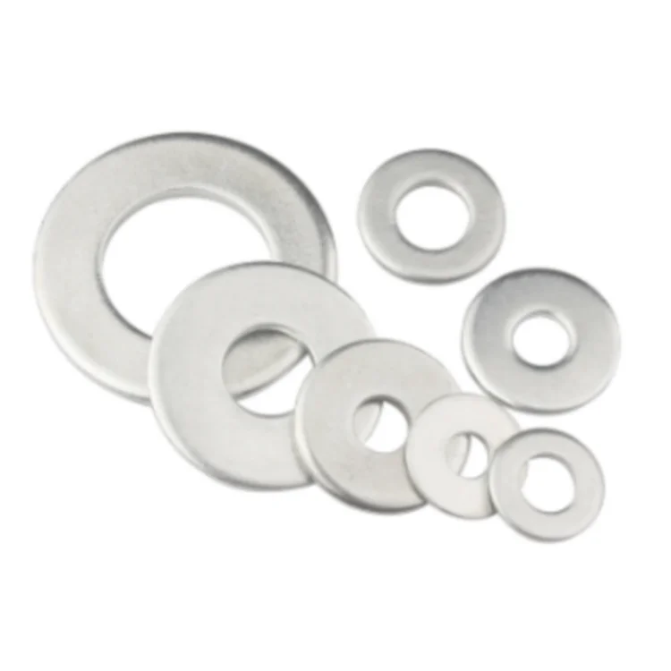 Stainless Steel Hardware Products Zinc Split Flat Washer for Medical Devices Screw Plastic Bags