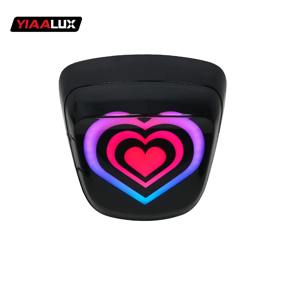 Vespa Sprint Primavera için RGB LED Motosiklet Arkadaki Işığı, Plastik Duruş Lambası, Arka Far, Aydınlatma Sistemi