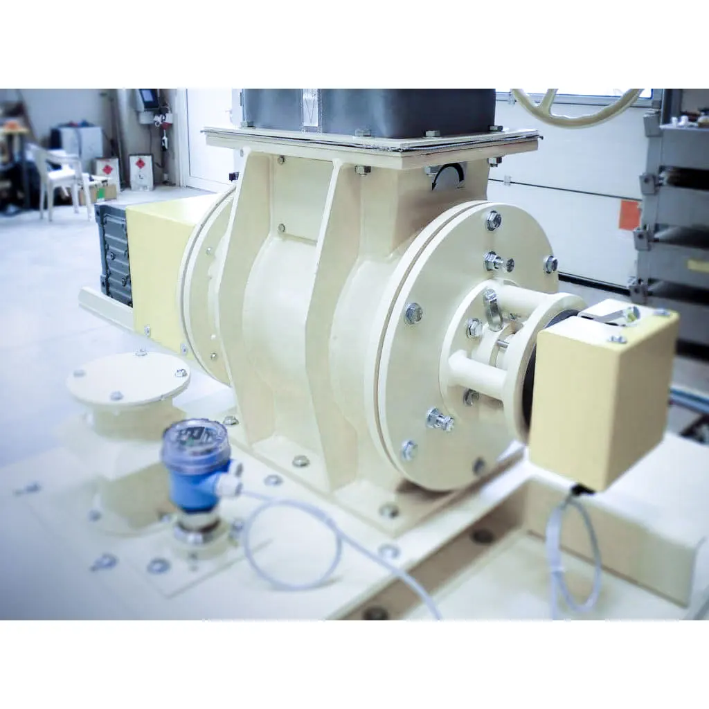 Cell Wheel Train Forced Emptying Cell Wheel Sluice Material Handling Equipment Part ...