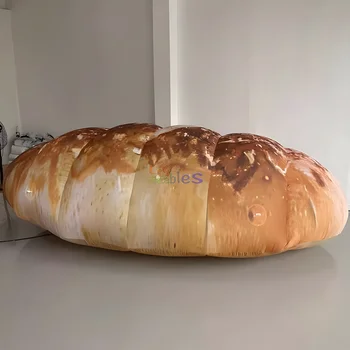 Lifelike inflatable bread model inflatable advertising bread balloon for event decoration