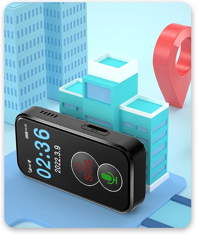 Compact Tracker Device Mini 4G GSM GPS Tracker - Compact Tracking Device for Kids, Elders, and ...