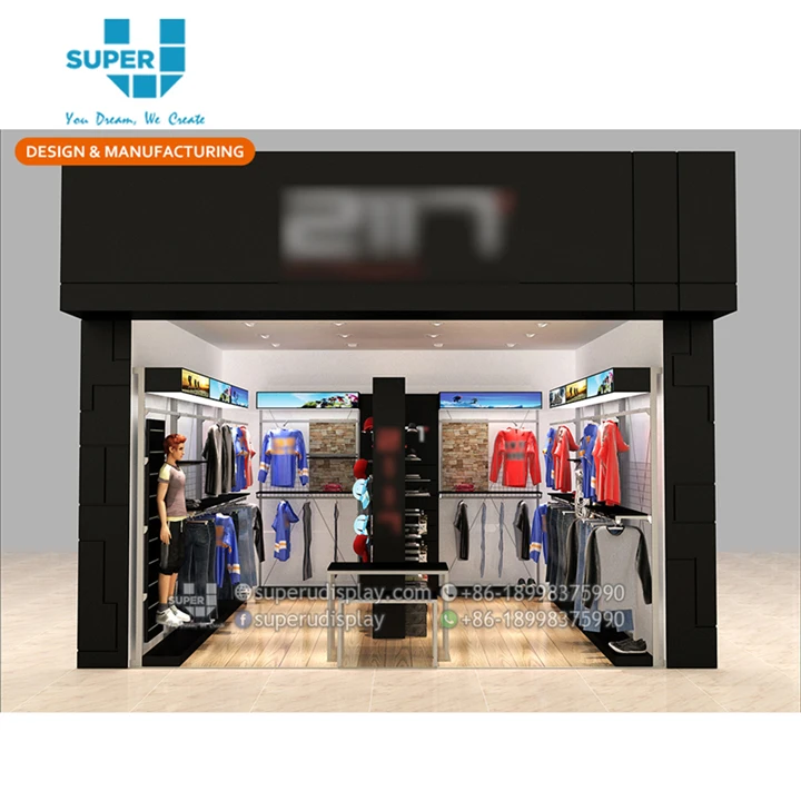 Source Professional Sport Shop Interior Design Retail Display Shop