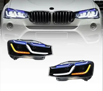 Car Lights for BMW X3 F25 Headlight Projector Lens 2010-2017 X4 F26 Signal Head Lamp LED Headlights Automotive Accessories