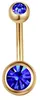 Oro azul oscuro