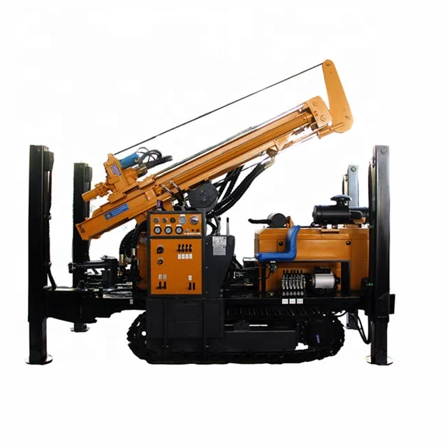 
 KW200C Steel small water well drilling machinery/portable water well drilling rigs for sale