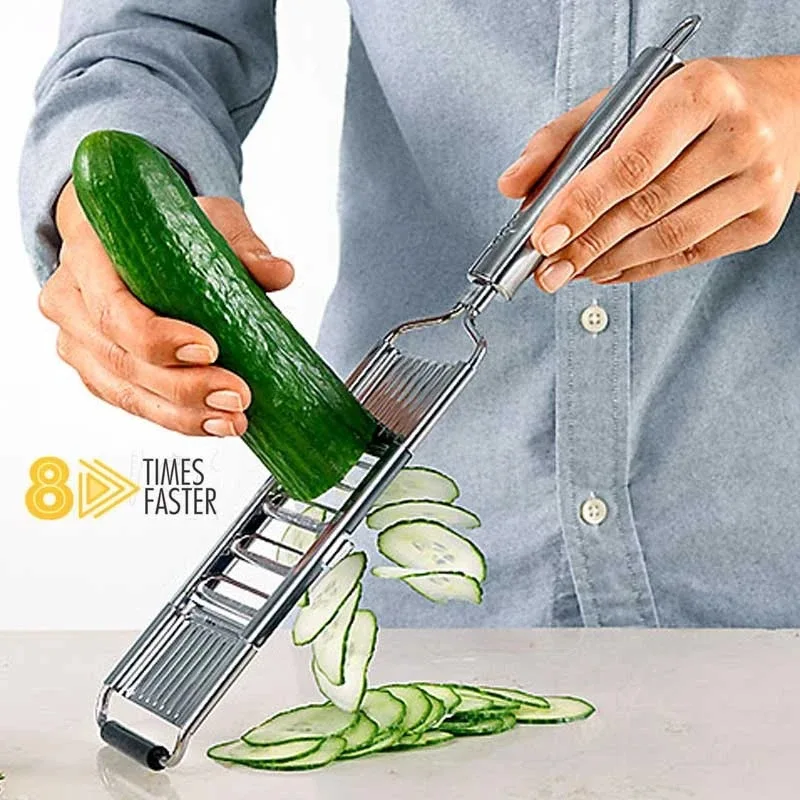 3 In 1 Vegetable Slicer Manual Kitchen Accessories Grater For