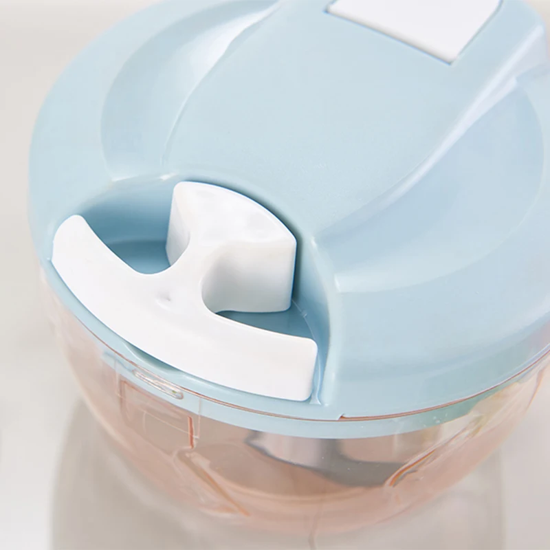 Plastic Handheld Pull Chili Onion Vegetable Chopper Cutter