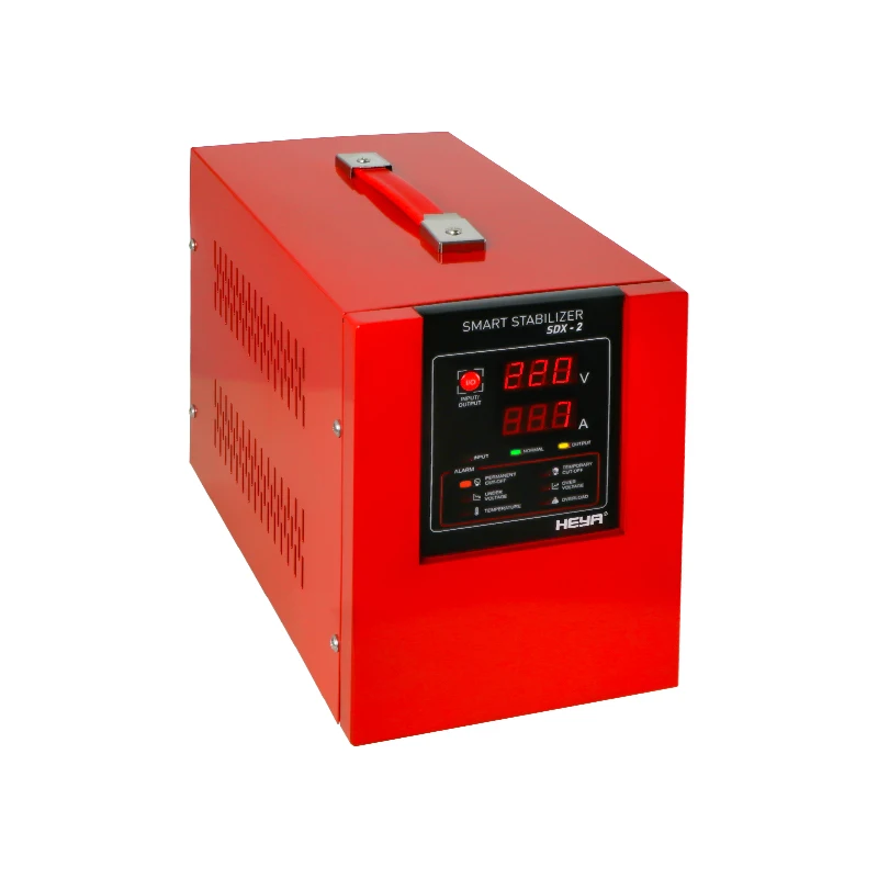 2KVA Servo Motor Type Digital  Regulateur De Tension Automatic Voltage Stabilizers AVR 2000W 1600W