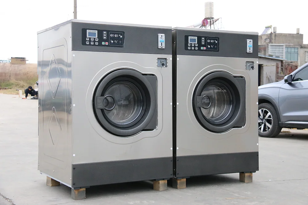 Factory Price Coin/Card Operated Laundry Machine Commercial Laundromate Smart Washing Machine for Hotel/School Use