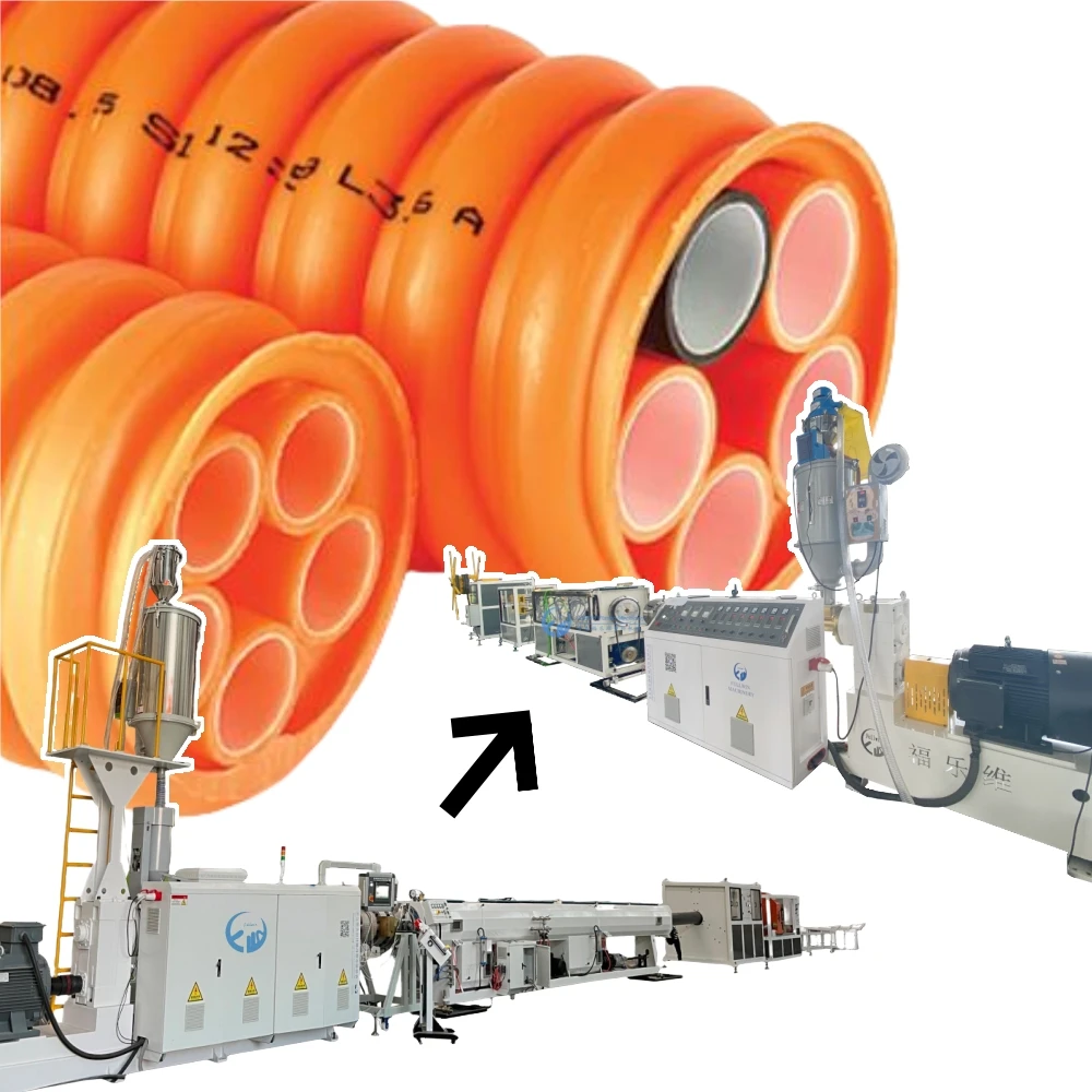 HDPE PE COD Cable Porous Pipe Making Machine COD Pipe Machine COD Silicon Core Tube Machine