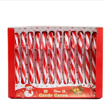 Candy manufacturer wholesale halal sweets hard lollipop sticks Christmas candy cane lollipop