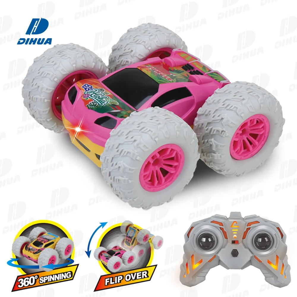 Fast Gearz 2.4GHz RC Stunt Car for Kids – 360° Flips, Double-Sided Driving, Remote Control Toy with Expert Stunt Moves