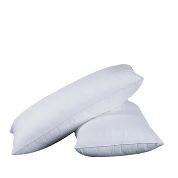 Wholesale hotel cotton duck down stuffed pillow for neck protection High quality pillow for good sleep